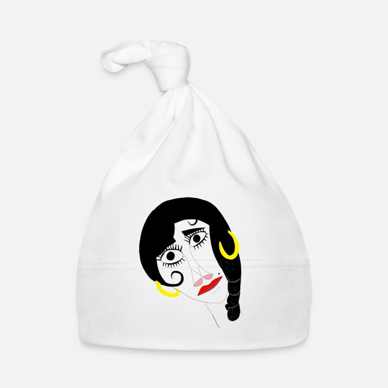 Carmen c. Mejorada - Bonnet bio Bébé - blanc