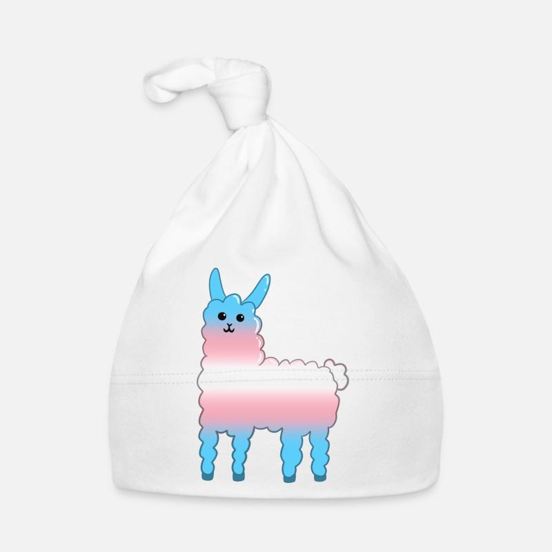 Llama Trans Organic Baby Cap