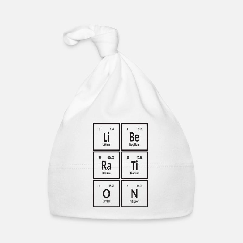 | de libération Tableau périodique des éléments Bonnet bio Bébé