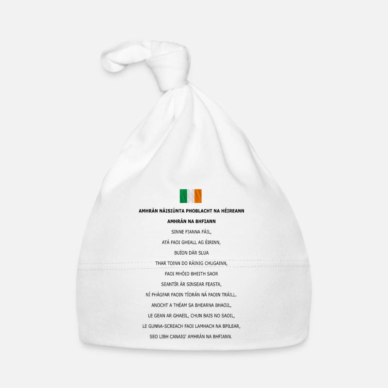 AMHRÁN NÁISIÚNTA PHOBLACHT NA HÉIREANN Bonnet bio Bébé