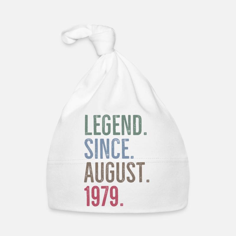 Legend Since August 1979 Organic Baby Cap