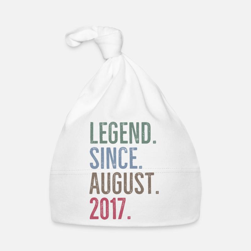 Legend Since August 2017 Organic Baby Cap