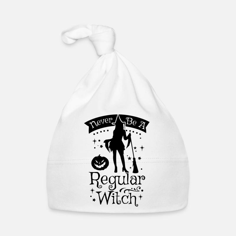 NEVER BE A REGULAR WITCH Organic Baby Cap