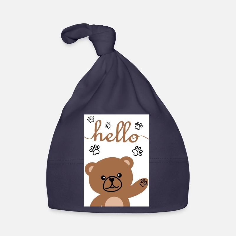 Petite Ourse Bonnet bio Bébé