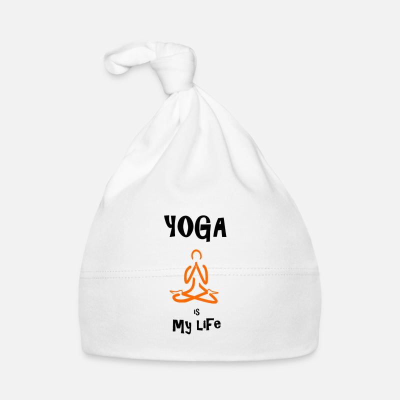 Yoga - Bonnet bio Bébé - blanc