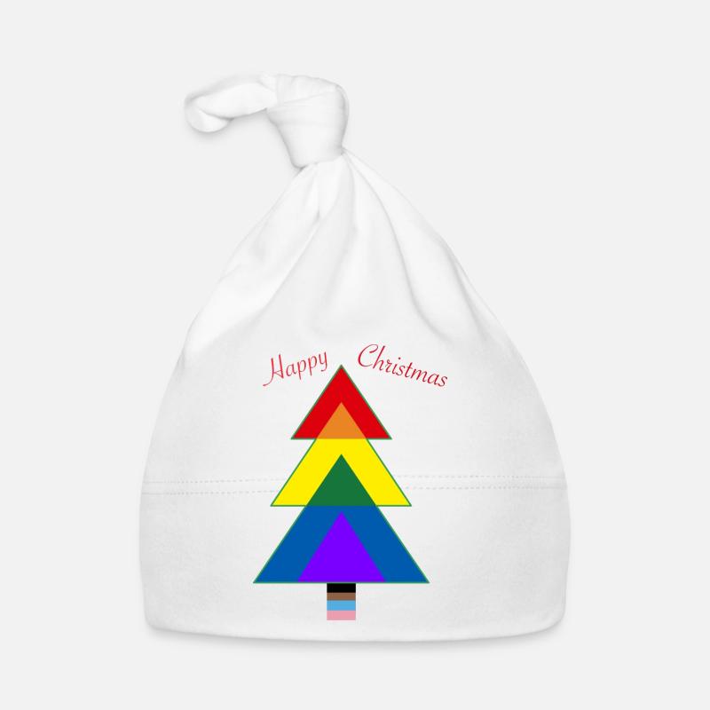 Weihnachtsbaum - Pride tree LGBTQ+ Baby Bio-Mütze
