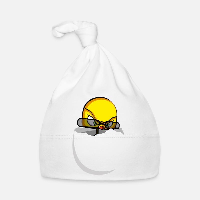 Agent Birdy Comic Bird Chick Organic Baby Cap
