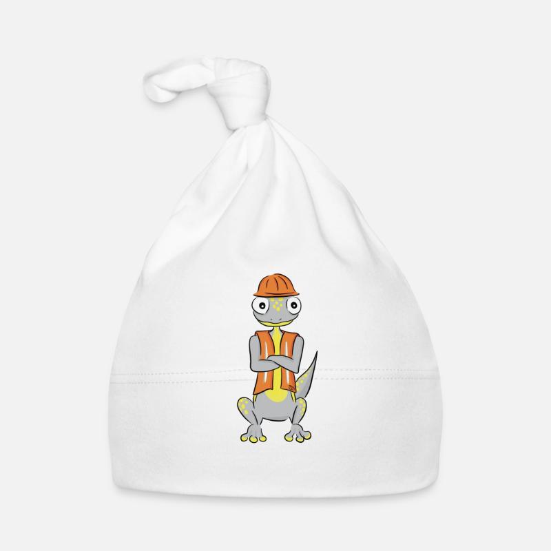 Sicherheits Salamander - immer auf Nummer sicher Baby Bio-Mütze