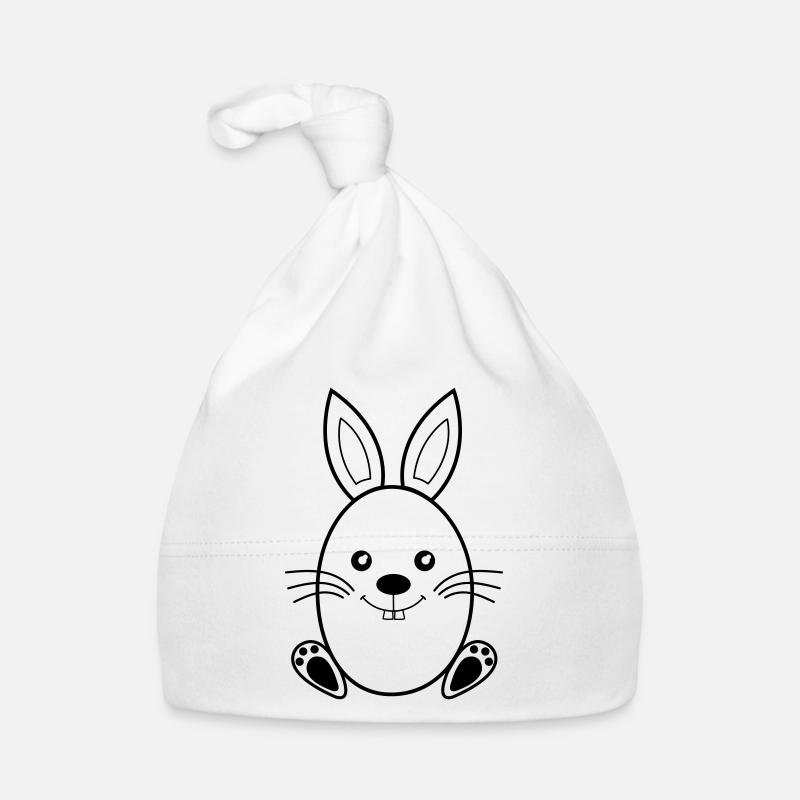 Easter Bunny Organic Baby Cap