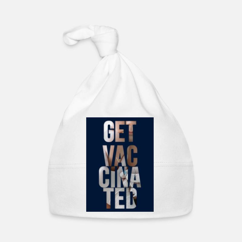 Design Creative Collage Vaccines 1 Organic Baby Cap