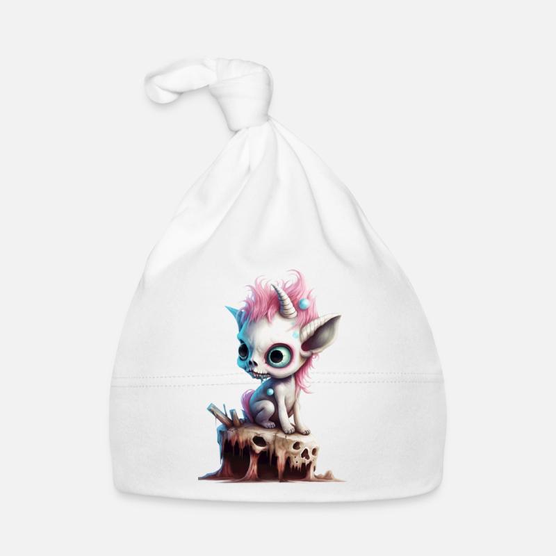 Licorne zombie Bonnet bio Bébé