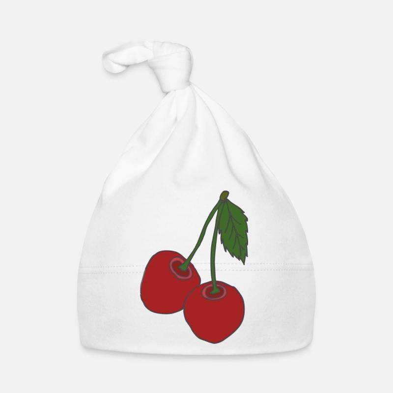 ciliegie Cappellino ecologico per neonato
