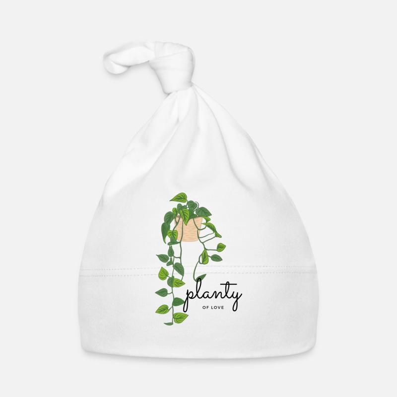 planty d’amour - Bonnet bio Bébé - blanc