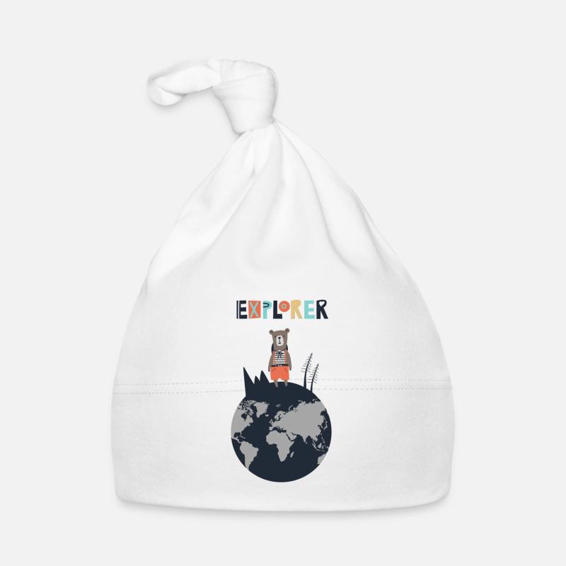 Explorer Organic Baby Cap