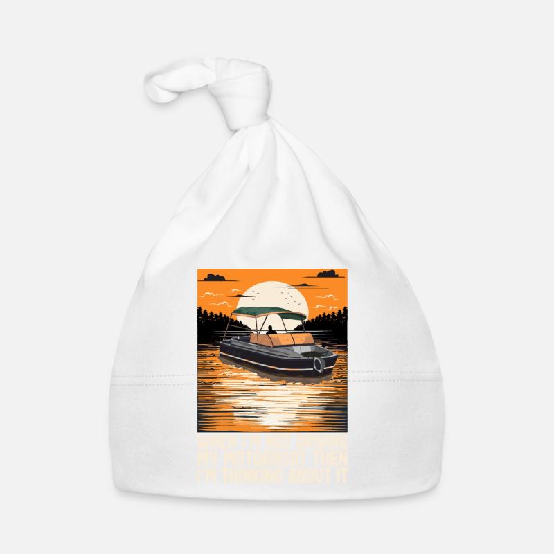 When I'm Not Driving My Motorboat Then I'm Baby Bio-Mütze