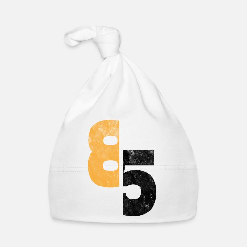 Number 85 Organic Baby Cap
