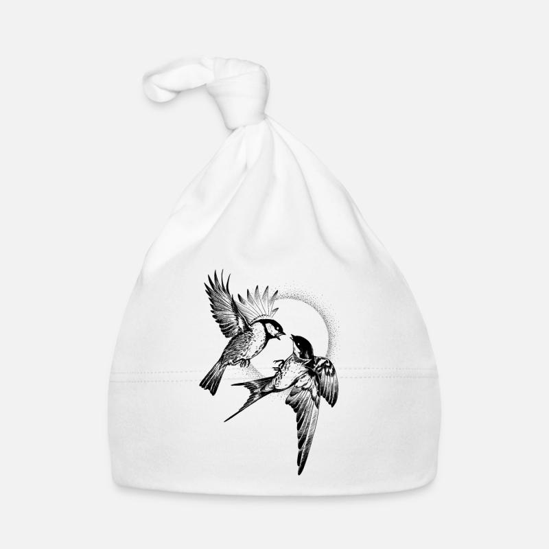 Combat d’oiseaux Bonnet bio Bébé