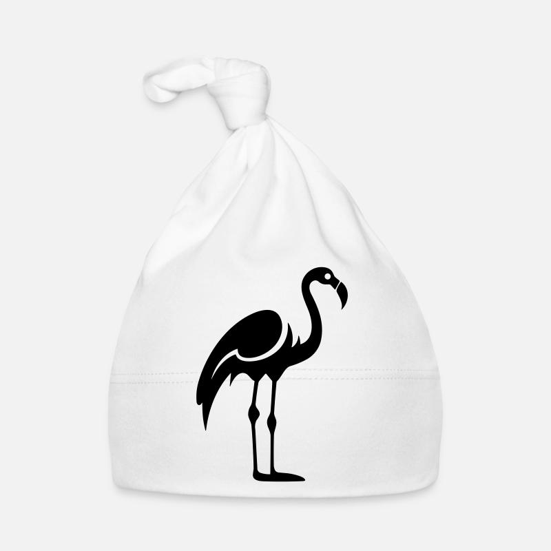 flamant rose Bonnet bio Bébé