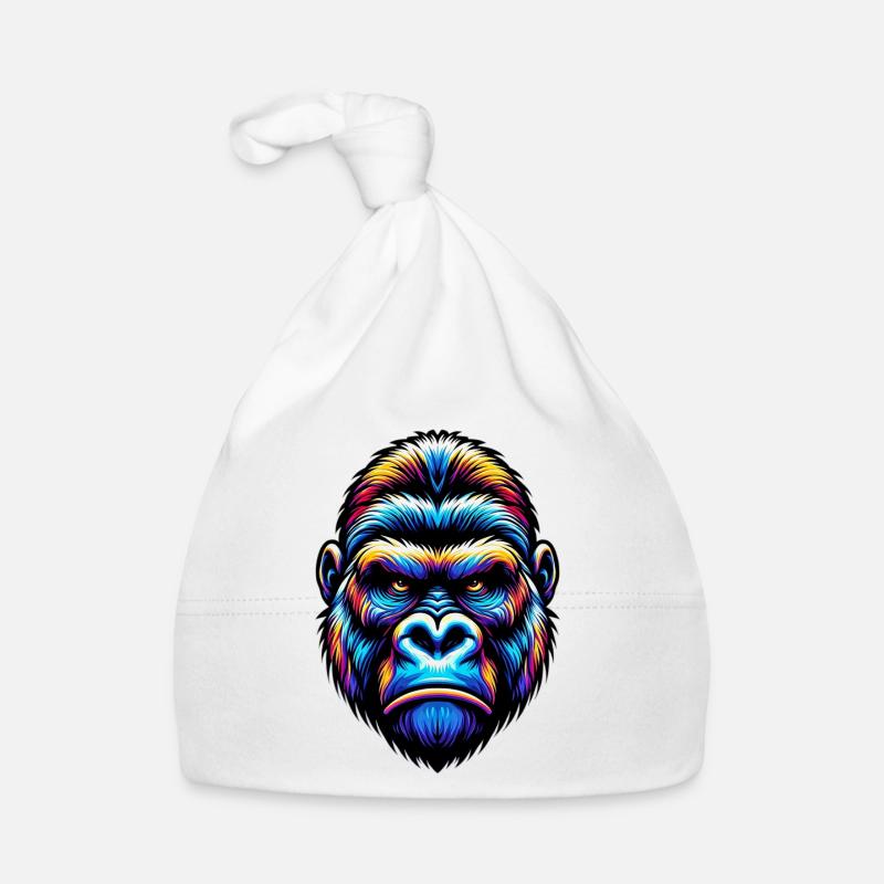 Gorilla Baby Bio-Mütze