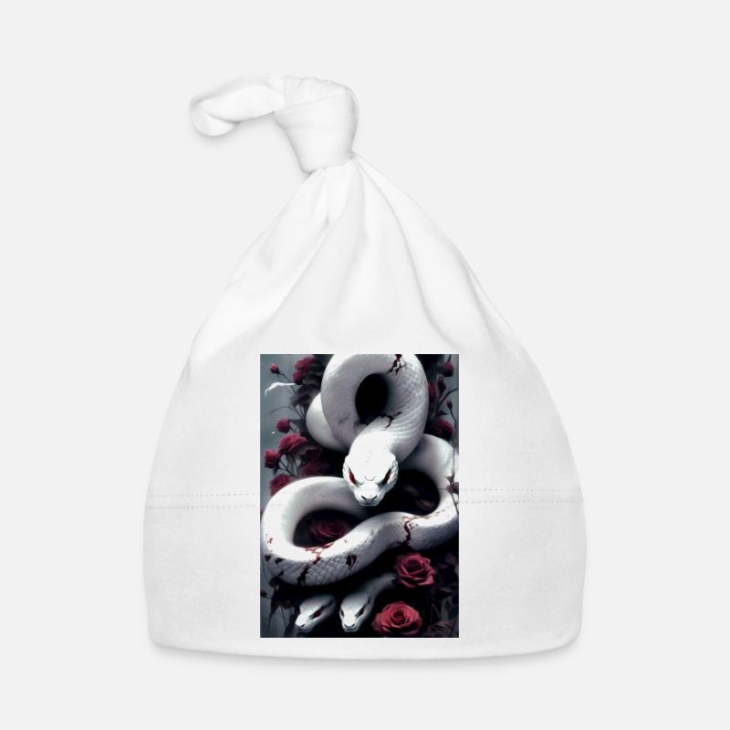 snake Organic Baby Cap