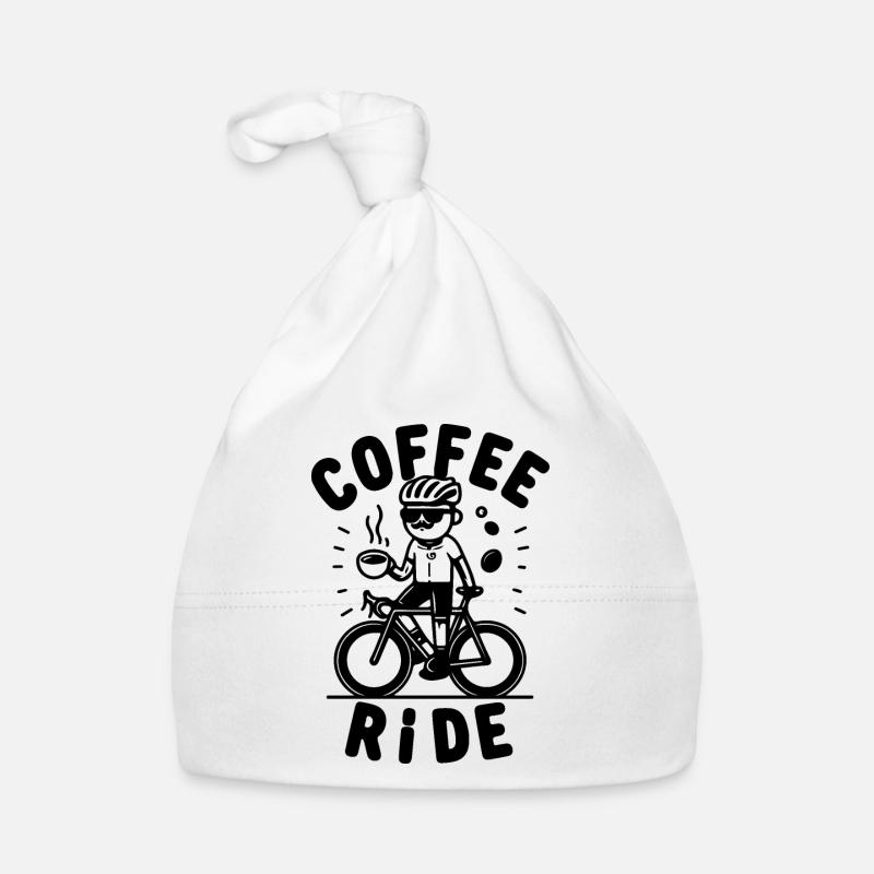 Coffe Ride Road Bicycle Coffee Organic Baby Cap