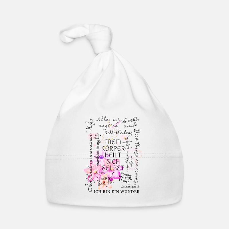 Motivation de guérison Bonnet bio Bébé