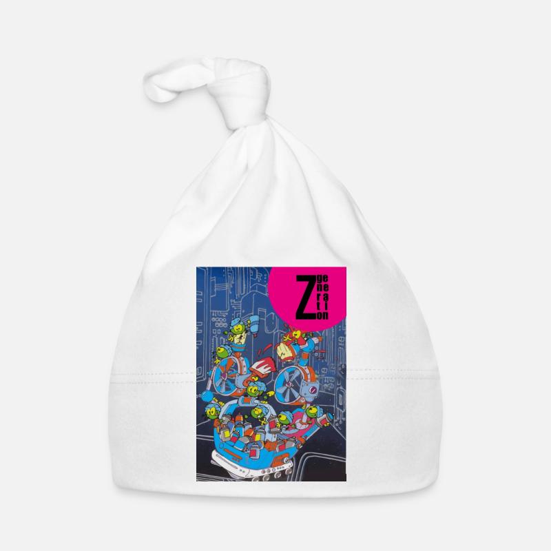 Zgeneration 3 - Baby Bio-Mütze - Weiß