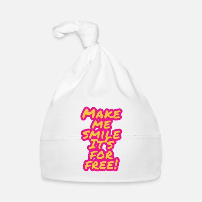 Make me laugh Organic Baby Cap