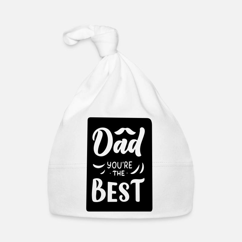 Papa, du bist der beste Baby Bio-Mütze