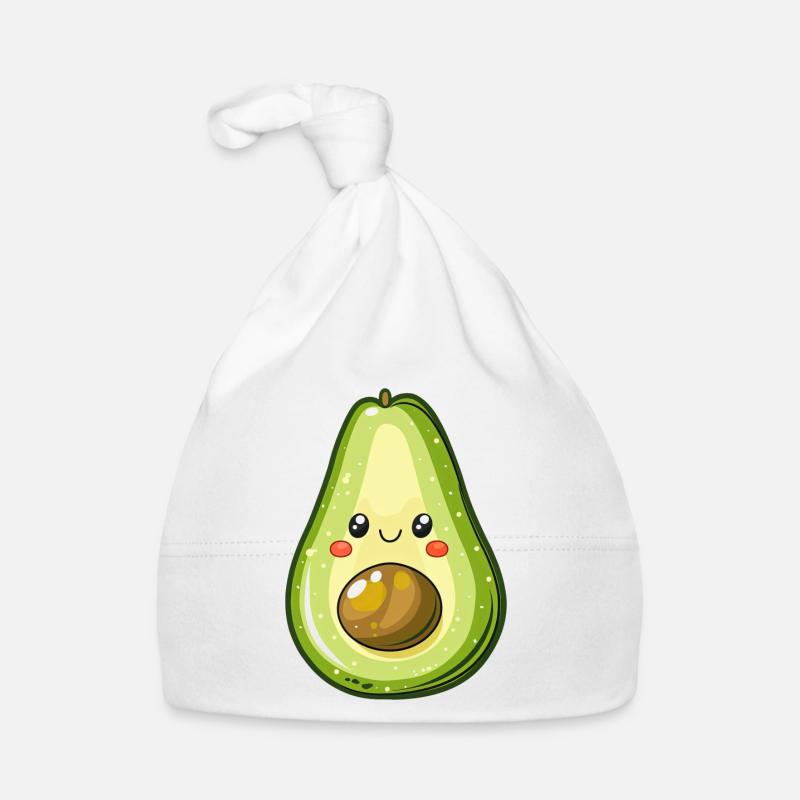 Avocat avec visage Bonnet bio Bébé