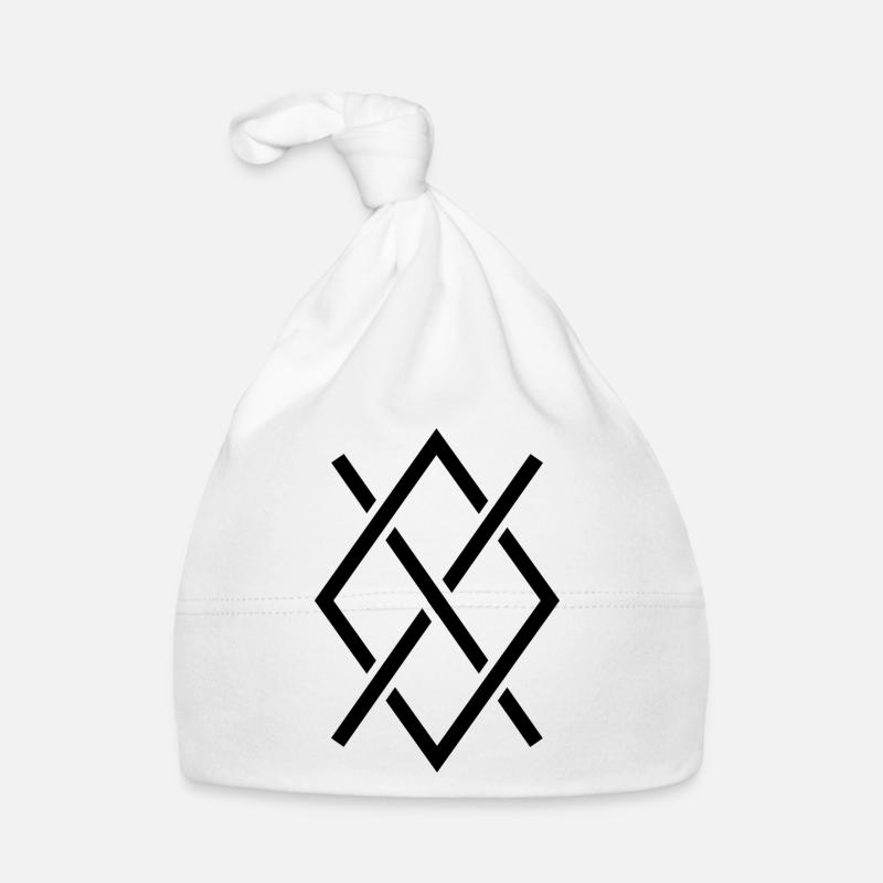 Gungnir schwarze Farbe Baby Bio-Mütze