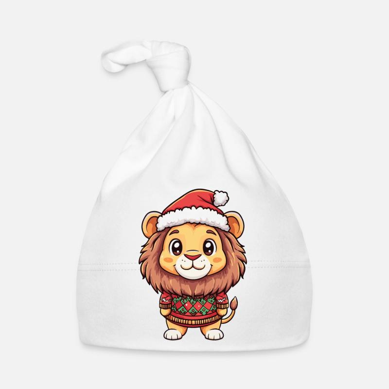 Noël Lion Bonnet bio Bébé