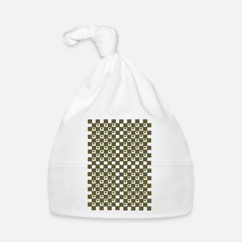 Conception de cœur Bonnet bio Bébé