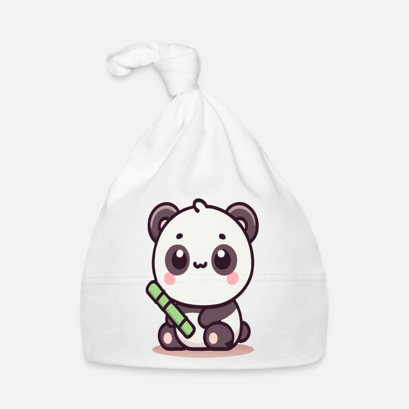 Panda Organic Baby Cap