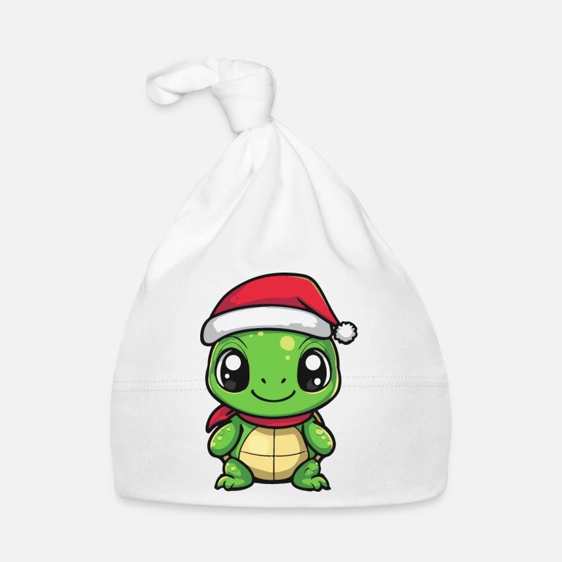 Noël tortue Bonnet bio Bébé