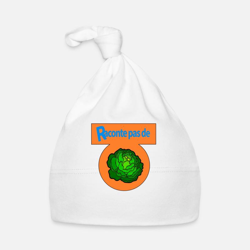 Don't talk about salad Organic Baby Cap