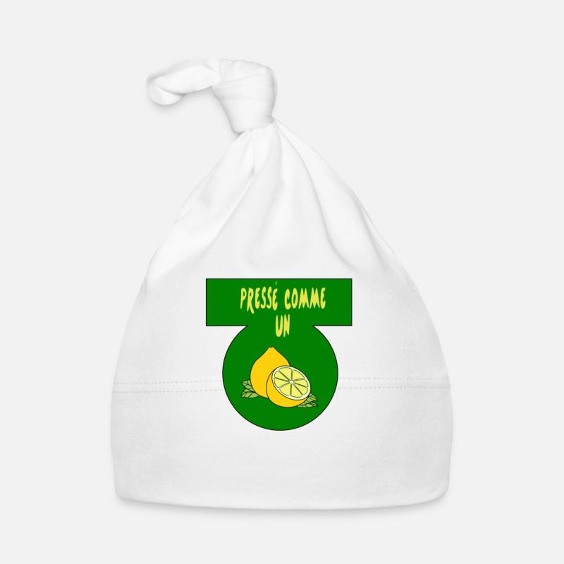 Pressé comme un citron Bonnet bio Bébé