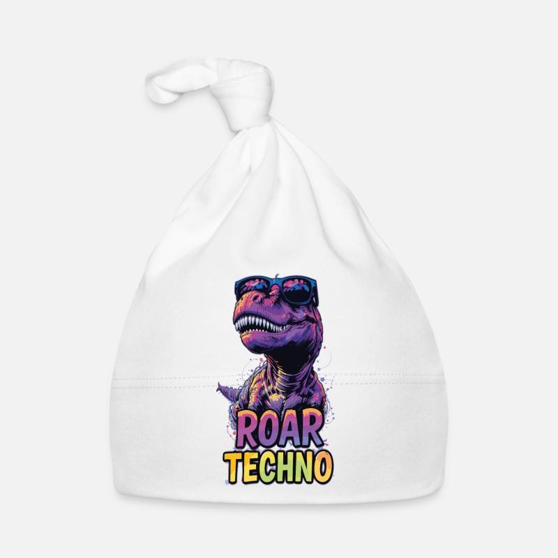T-Rex - Roar TECHNO Baby Bio-Mütze