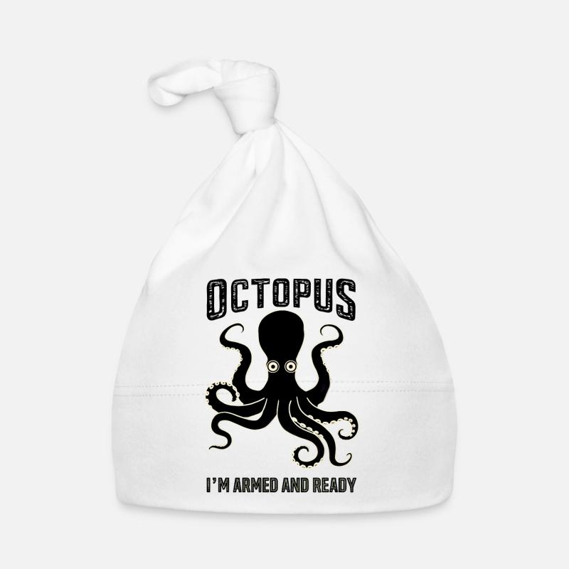 Octopus: I’m Armed and Ready Baby Bio-Mütze