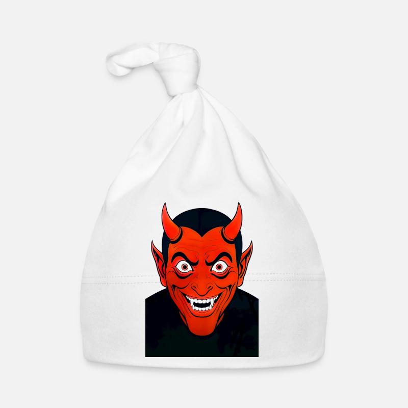 Devil Organic Baby Cap