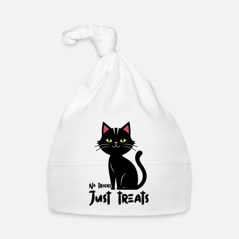 Leuchtende Katze Silhouette Illustration Baby Bio-Mütze