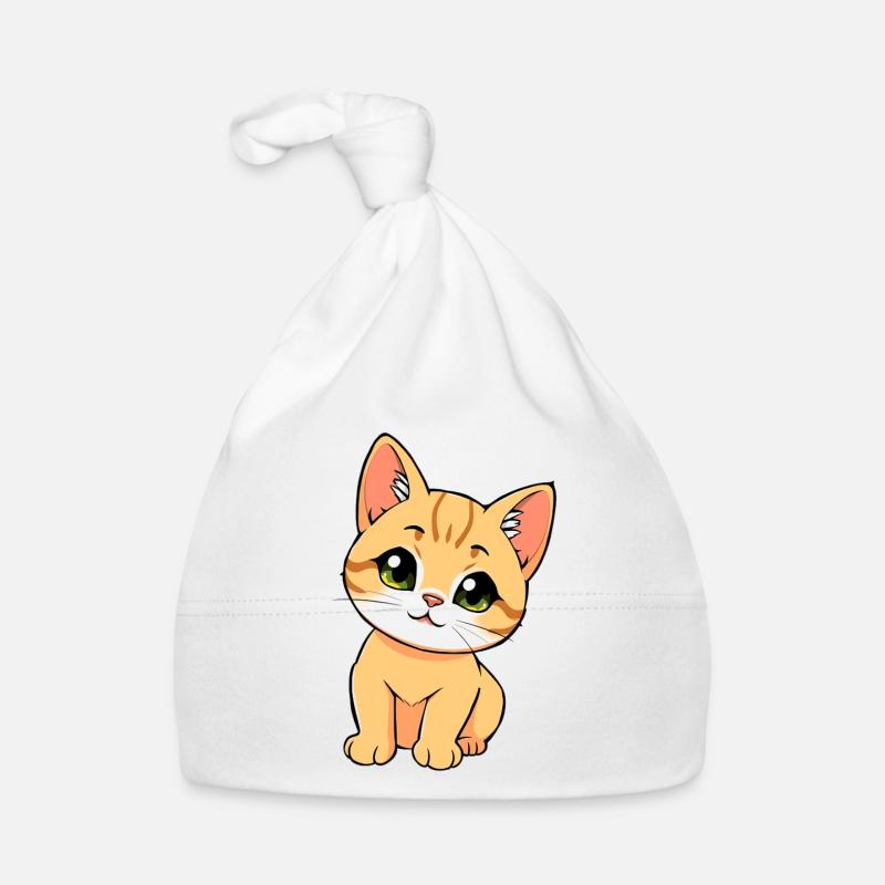Süsse Katze Baby Bio-Mütze