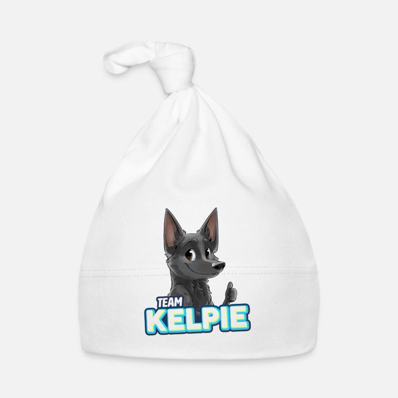 TEAM Kelpie - Bleu Bonnet bio Bébé