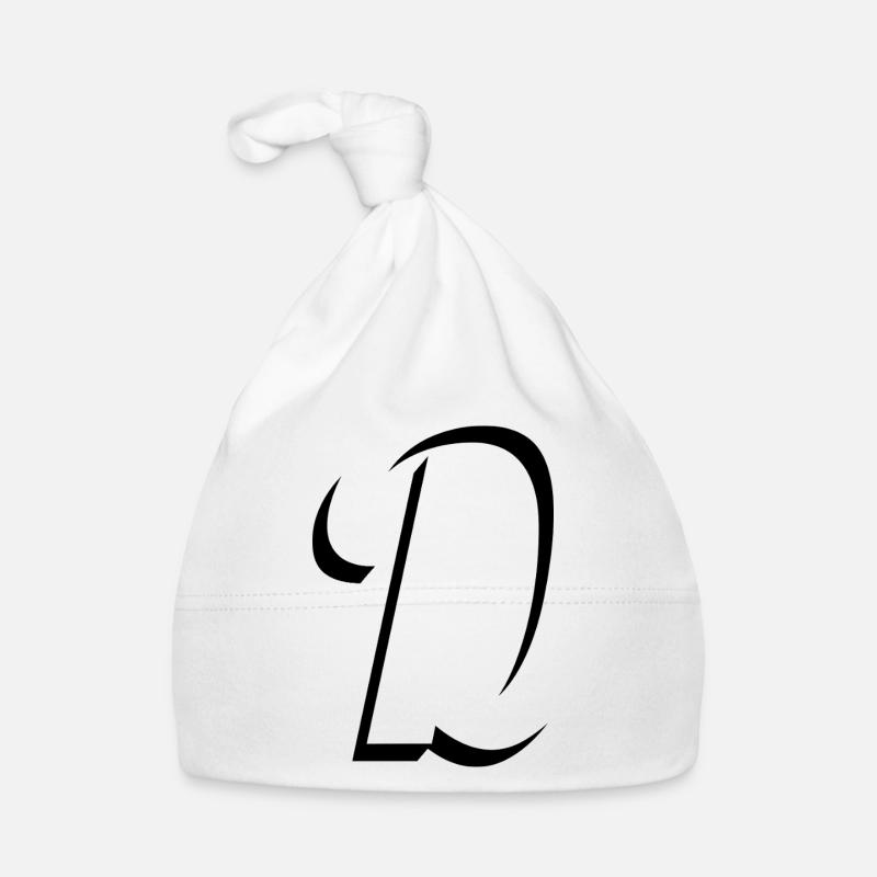 Letter D, Name, der Buchstabe D Baby Bio-Mütze