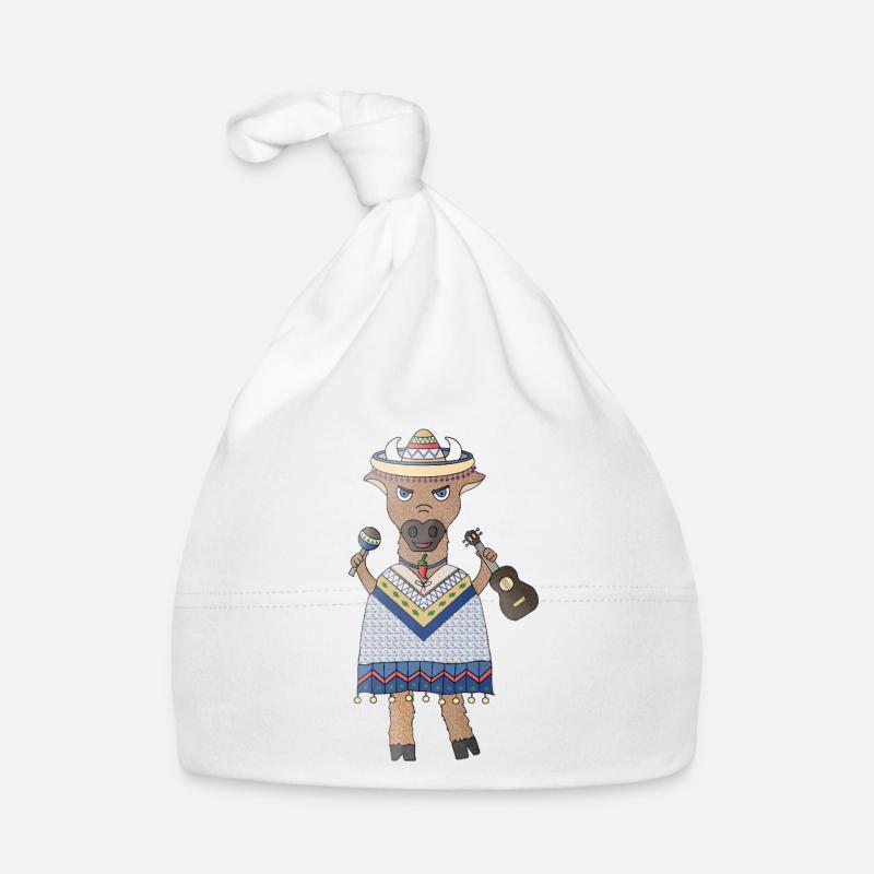 Stier Samba Rhythmus im Blut Baby Bio-Mütze
