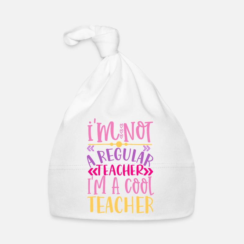 Cool Teacher – Cadeau amusant pour les enseignants Bonnet bio Bébé