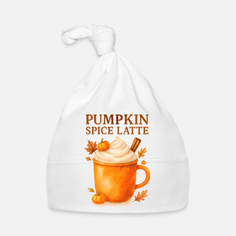 Conception de latte aux épices de citrouille Bonnet bio Bébé