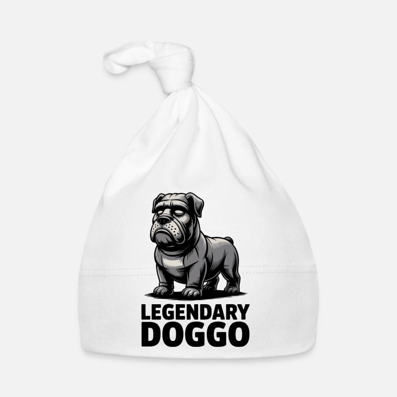 Bouledogue légendaire Bonnet bio Bébé