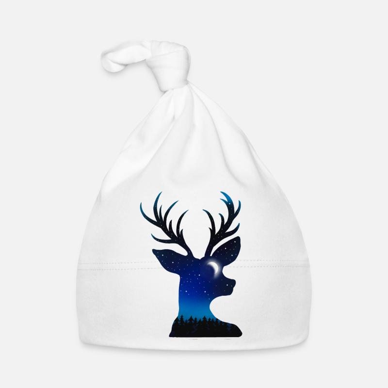 Mysterious miracle deer Organic Baby Cap