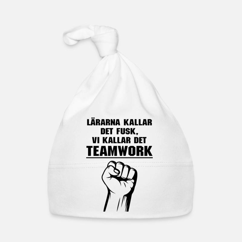 Class shirts The teachers call it cheating we call it Organic Baby Cap